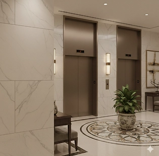 Only 4 residences per floor