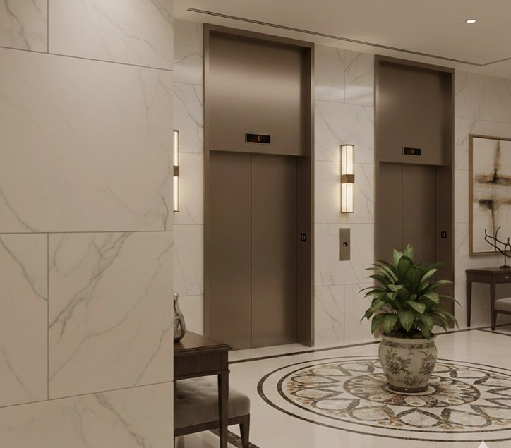 Only 4 residences per floor